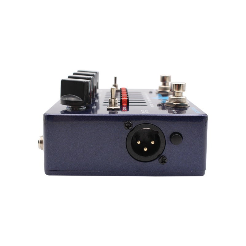 MOSKYAudio Bass Distortion Pedal Dual Mode High Dynamic Range Six Band EQ Control - Precision EQ Control Direct Output DI Box for Studio Recording Bass - Image 3
