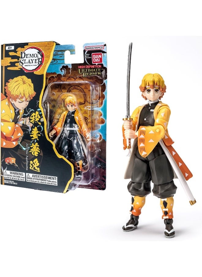 Bandai - Bandai High Definition Ultra Legends Demon Slayer Zenitsu Agatsuma Wave 1 Figure (12 cm) - Image 1
