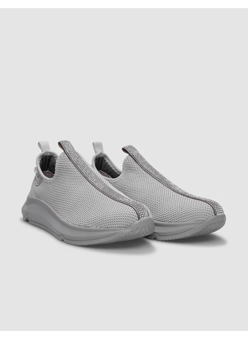 كاباني Knitwear Gray Women's Sports Shoes
