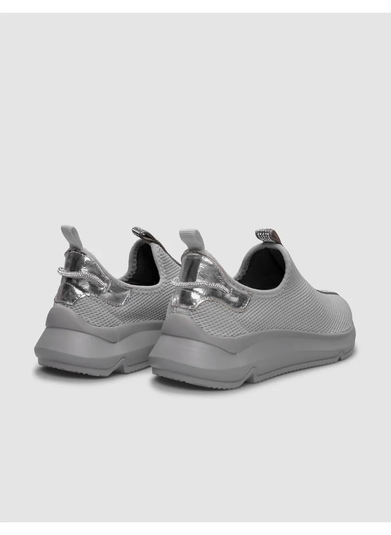 كاباني Knitwear Gray Women's Sports Shoes