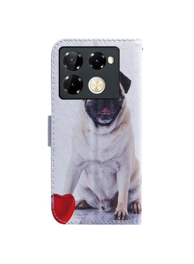 S-TOP Case For Infinix Note 40 Pro+ 5G Coloured Drawing Flip Leather Phone Case - Image 4