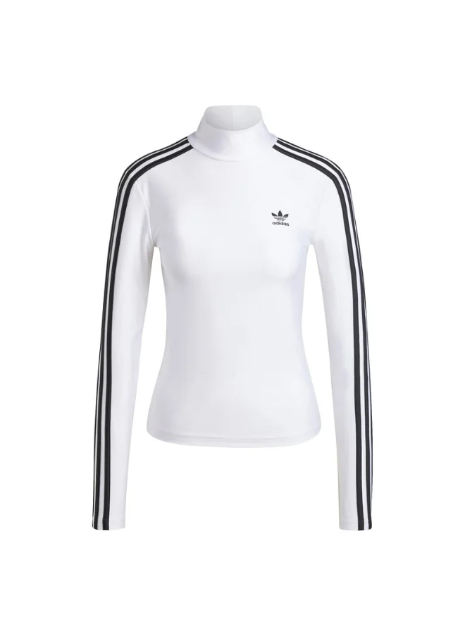 Adidas adidas 3 S TRNECK LS White Originals Women T-SHIRTS