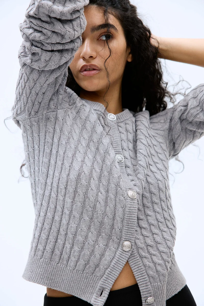 H&M Cable-knit cardigan