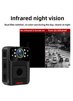 Generic Portable On-duty Law Enforcement Instrument Assistant Recording And Forensics Instrument Gao Qing Infrared Night Vision Scene 4G Portable Law Enforcement Recorder-Body Color:A3 Ultra Light Edition 14 Hours Endurance 32G  - Image 5