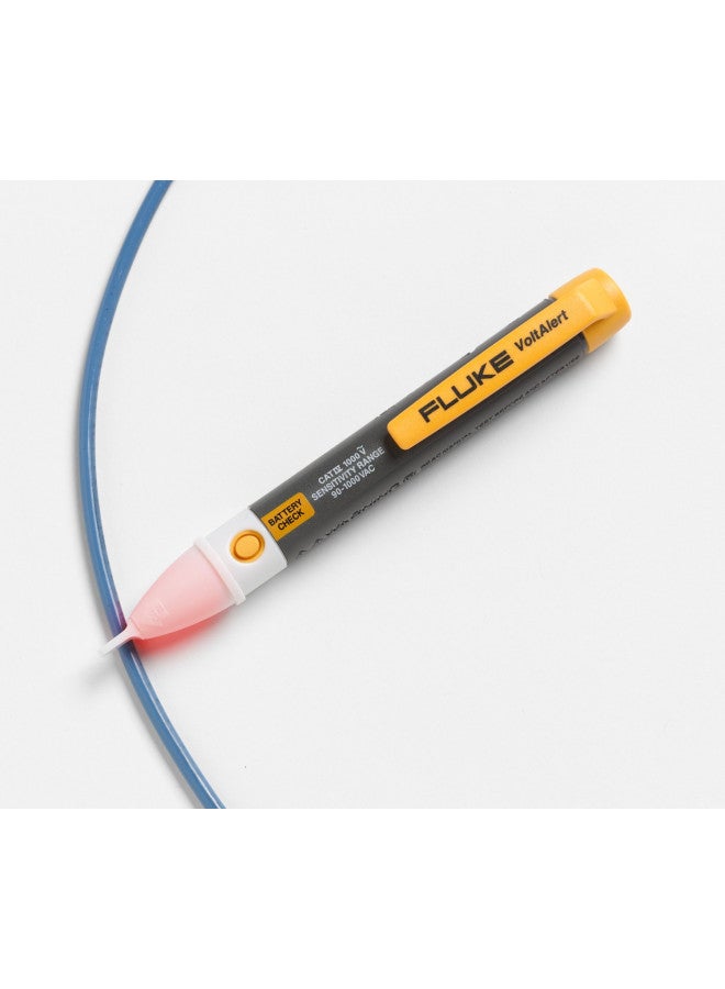 FLUKE Fluke 2AC/90-1000V5PK VoltAlert Voltage Detector with Straight Tip, 90V to 1000V AC Voltage (Pack of 5)  - Image 2