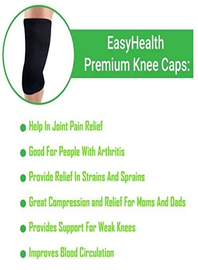 MEDTRIX Knee cap Knee support Stretchable Premium Black (XL) - Image 3