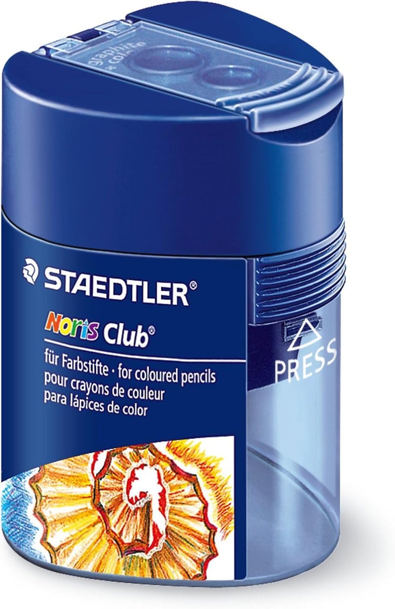 Staedtler Noris Club Double Barrel Pencil Sharpener - Image 1