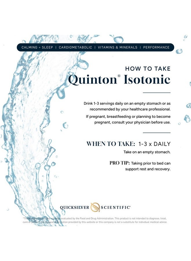 Quicksilver Scientific Original Quinton Isotonic Solution with Sea Water Minerals + Alpine Spring Water - Liquid Hydration, Electrolyte + Multi Minerals Supplement (30 Single Serving Vials) - Image 4