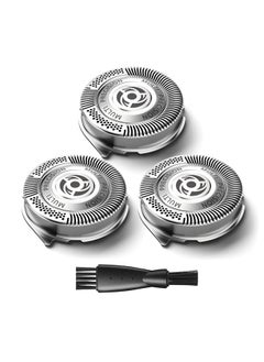 SH50/52 Replacement Heads for Philips Norelco Series 5000 Shavers, AquaTouch, PowerTouch, 3Pack MultiPrecision Shaving Heads for Philips Norelco 5100 5210 5300 5590 5660 PT725 AT830 Electric Shaver