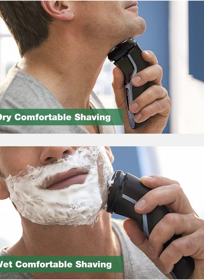 JOVNO - SH50/52 Replacement Heads for Philips Norelco Series 5000 Shavers, AquaTouch, PowerTouch, 3Pack MultiPrecision Shaving Heads for Philips Norelco 5100 5210 5300 5590 5660 PT725 AT830 Electric Shaver - Image 1