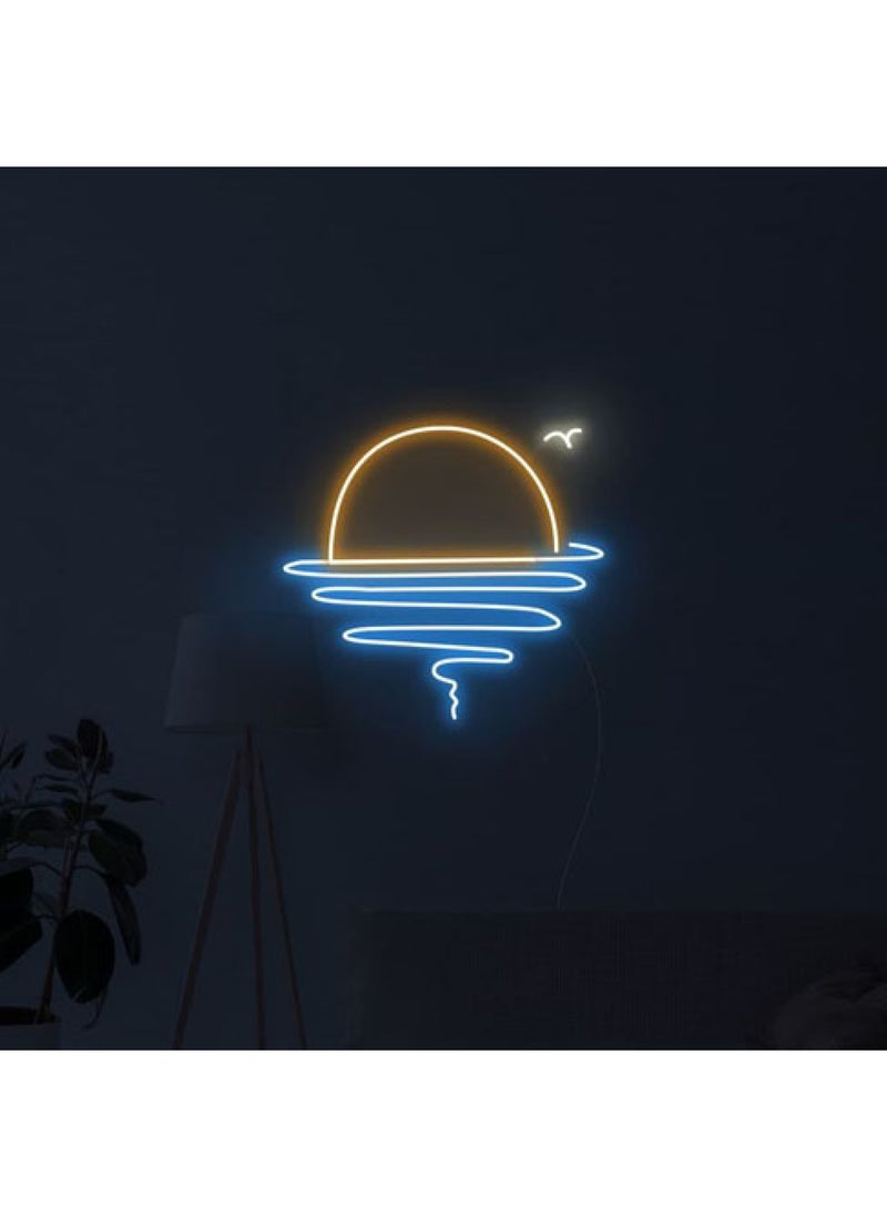 BPA - Sunset Neon Light Living Room Wall D cor Multicolour LED - Image 1
