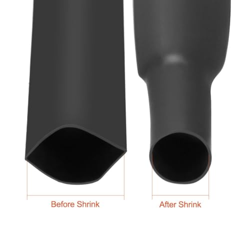 TOP-VIGOR 10mm(3/8 Inch) Heat Shrink Tubing 16.4FT 2:1 Ratio Heat Shrink Tube, Heat Shrink Sleeving for Electrical Insulation Repairs, Wrap Cable, Wire Connectors, White - Image 3