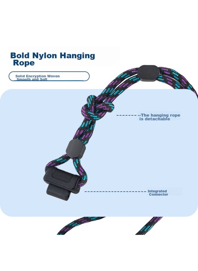 Ten Flashes Shan Xiaotiancai Strap Phone Watch Z10/z9/z8a/z7s/z6 Peak Edition Y06/z1s/d2/q2a/d3 Official Creative Neck Strap Thick Strap - أزرق - Image 5