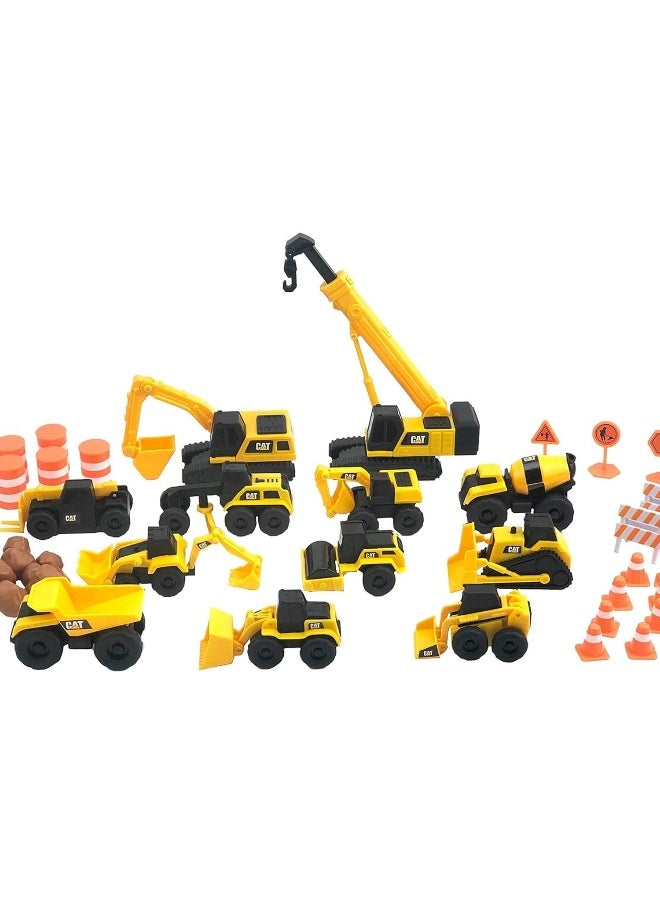 CAT CAT Construction Little Machines Mega Set (40 Pieces)  - Image 2