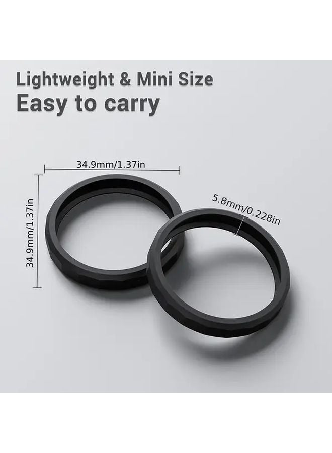 5pcs JJC Silicone Lens Protector Rings for DJI Osmo Action 5 Pro 4 3 Scratch Impact Resistant - Image 3