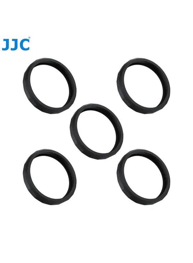 5pcs JJC Silicone Lens Protector Rings for DJI Osmo Action 5 Pro 4 3 Scratch Impact Resistant - Image 1