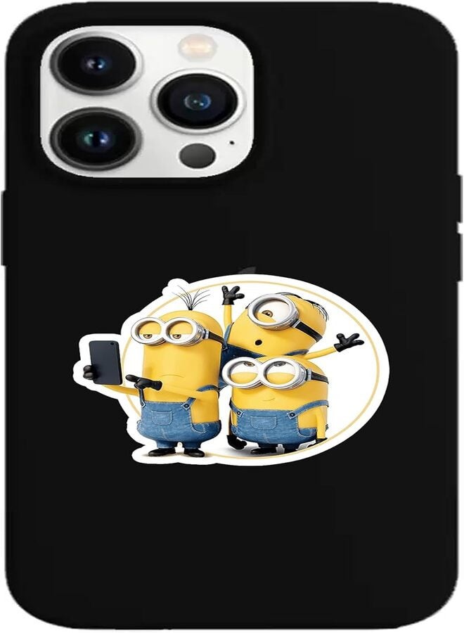 D2c D2C Minion Scrapbook Cartoon Stickers - Pack of 24 Glitter Finish Minnion Stickers for Laptop, Journal, Scrapbook, Diary, Guitar, Mobile - Waterproof  - Image 3