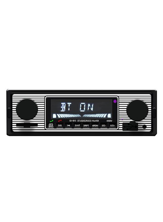 NIBEMINENT Bluetooth Vintage Radio Stereo MP3 Player  - Image 1