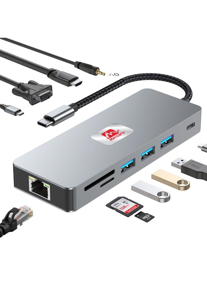 Mercury 11 in 1 USB-C Docking Station - Image 1