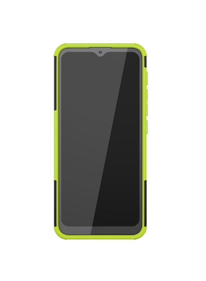 S-TOP Case For Motorola Moto G30 Tire Texture Shockproof TPU+PC Protective Case with Holder - Image 3