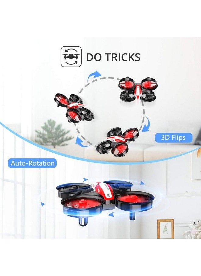 Holy Stone - Hs210 Mini Drone Rc Nano Quadcopter Best Drone For Kids And Beginners Rc Helicopter Plane With Auto Hovering 3D Flip Headless Mode And Extra Batteries Toys For Boys And Girls - Image 1