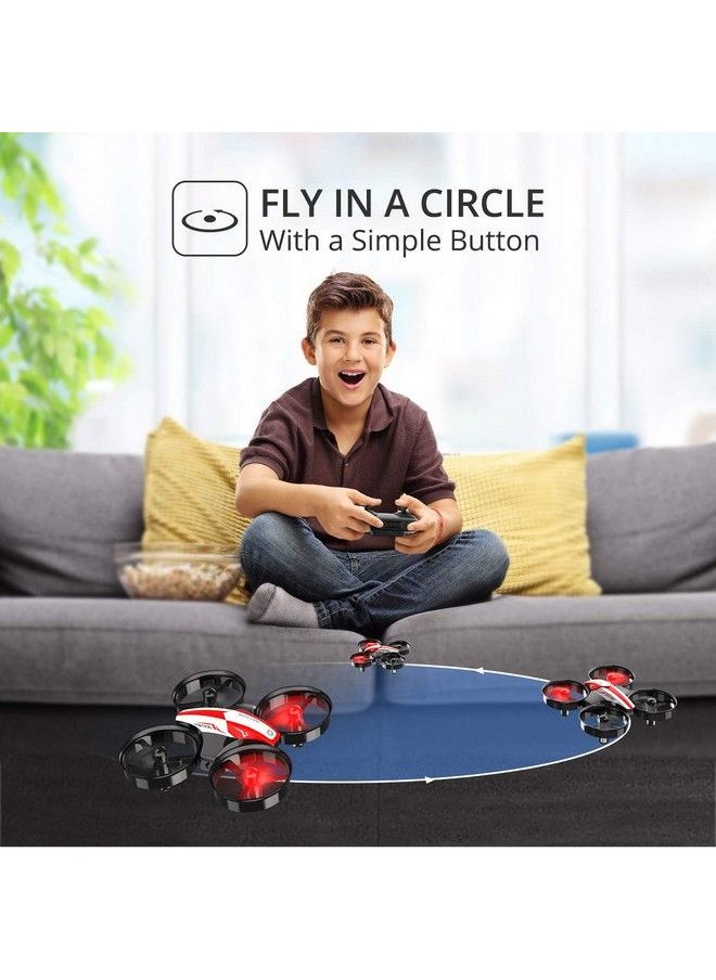 Holy Stone - Hs210 Mini Drone Rc Nano Quadcopter Best Drone For Kids And Beginners Rc Helicopter Plane With Auto Hovering 3D Flip Headless Mode And Extra Batteries Toys For Boys And Girls - Image 1