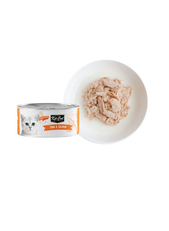 كيت كات كت كات سمك التونة والسلمون 80 جرام - Image 2