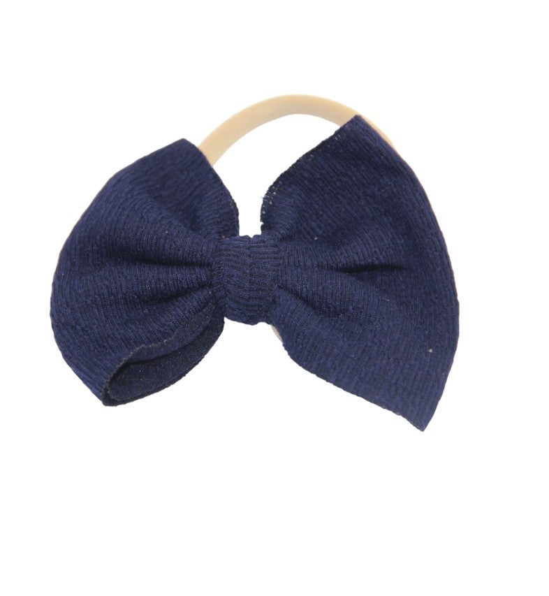 D'Daniela Layla Glasses and Bow Barrette Ponytail Set For Babies and Girls - Blue - Image 2