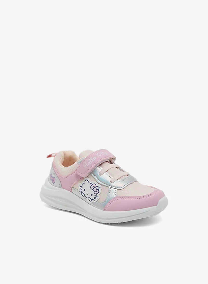 أر أند بي Hello Kitty Print Velcro Shoes