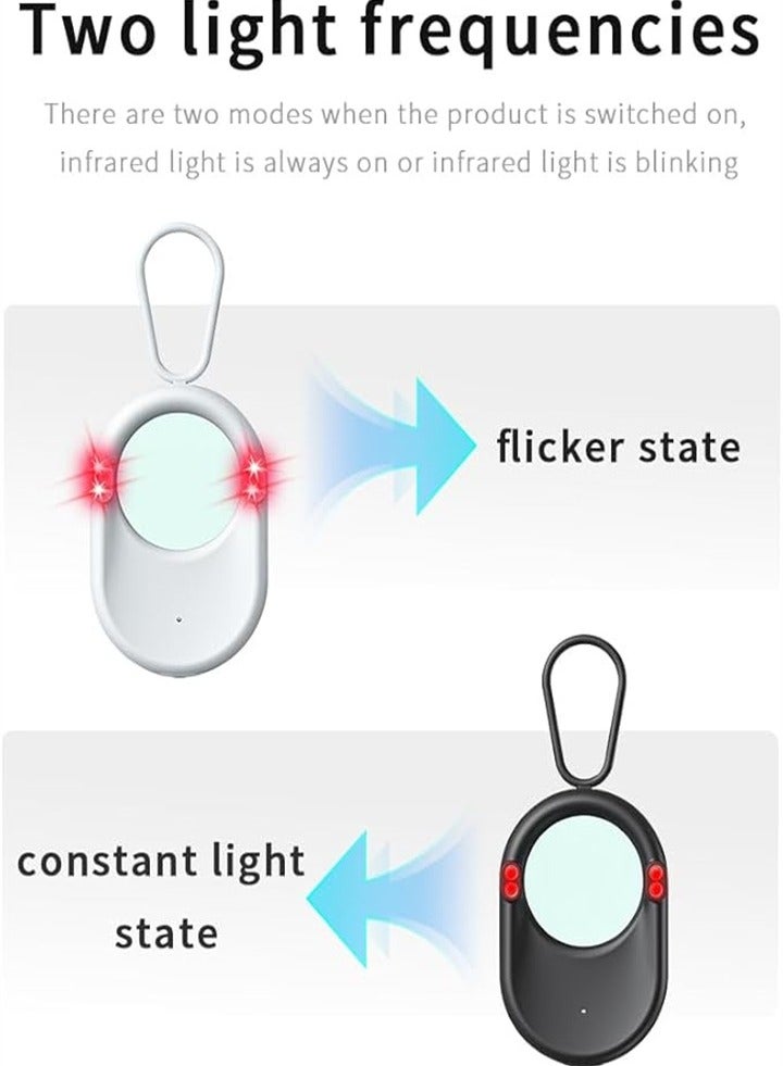Hidden Camera Detector, Insect and Camera Detector, Suitable for Travel, Hotel, Home, Easy to Carry (Black)  - Image 3
