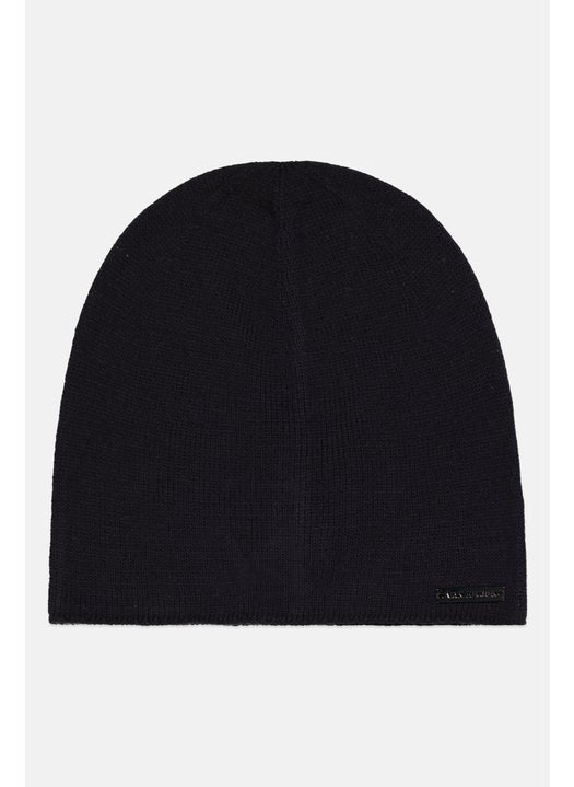 Men Knitted Beanie, Navy