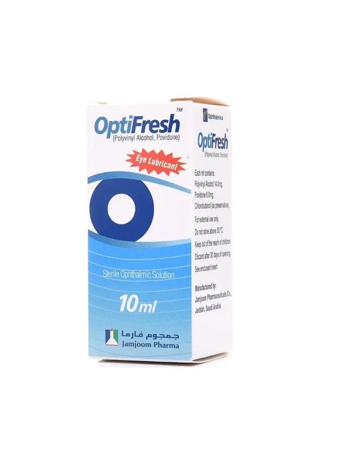 OPTIFRESH Eye Lubricant Solution Drop 10 ml - Image 1