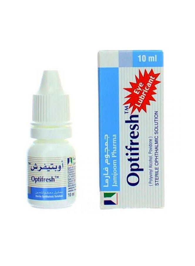 OPTIFRESH Eye Lubricant Solution Drop 10 ml - Image 2