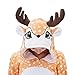 ABENCA Kids Deer Onesie Pajamas Christmas Halloween Animal Cosplay Sleepwear Costume Deer 1112 Years - Image 3