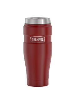 Vacuum Insulated Stainless Steel Travel Tumbler Rustic Red 16 Oz Sk1005Mr4