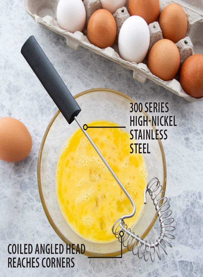 Rada Cutlery Handi-Stir Whisk, Black Handle, Pack of 2 - Image 3