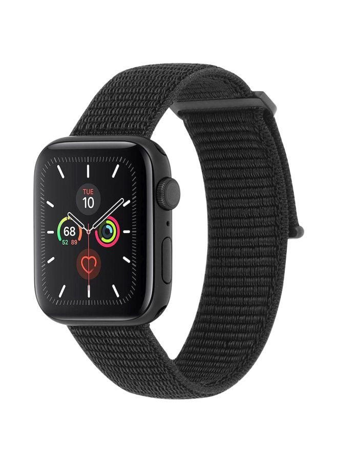 كايس مايت سوار بديل لساعة أبل مقاس 38 مم/ 40 مم أسود - Image 1