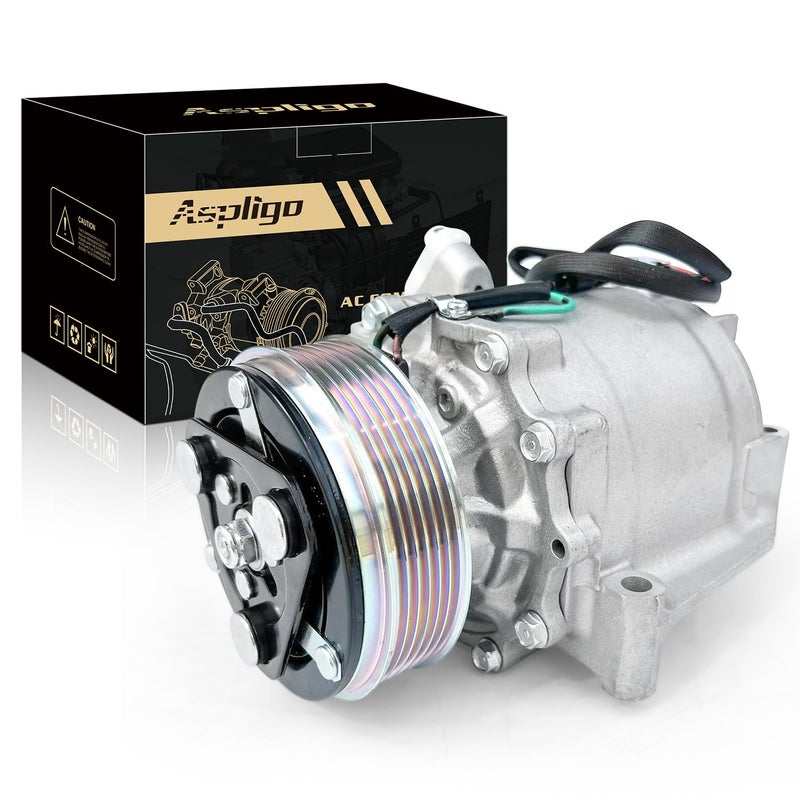 Aspligo Air Conditioner AC Compressor Fits for Honda Civic 20122015 Acura ILX 20132015 with AC Clutch CO9779C AC Compressor Replaces 38810R1AA01