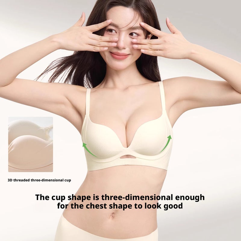Seamless Push-up Bra for Women, Non-wired, Back Smoothing - Image 2