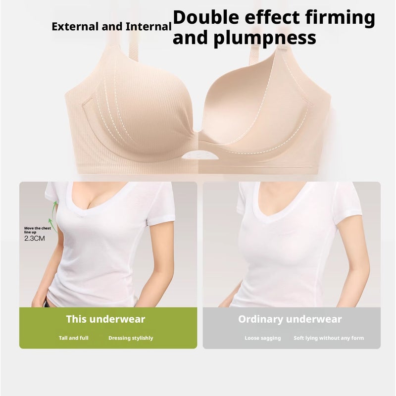 Seamless Push-up Bra for Women, Non-wired, Back Smoothing - Image 4