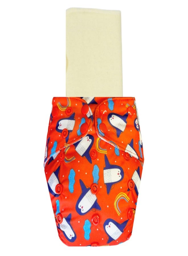 Dumbledo Elite Cloth Diaperwith Magical Soaker (Pack of 4) | Snug Fit | Reusable & Washable | Quick Dry | Ideal for Toddlers | 3 Months - 3 Years | Unisex Baby - Image 2
