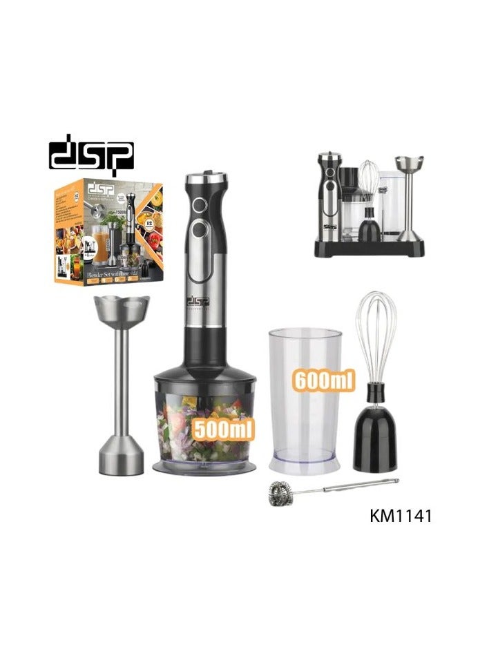 DSP KM1141, Blender Set with Base 6-in-1 - Image 1