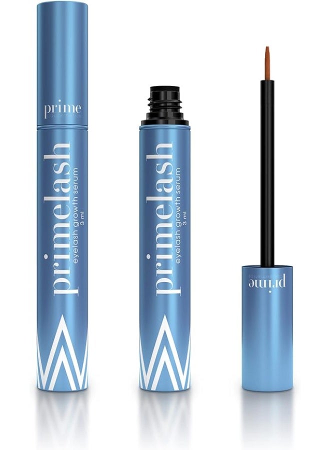 Prime Prometics PrimeLash Growth Serum للنساء فوق 50 سنة - تنمو المزيد من الرموش - سميكة، قوية، رفعت - في 1 مسح في الليلة، فيتامين ضخ، للعيون الحساسة - Image 1