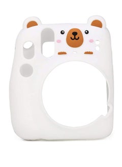 Y&D Camera Case for Fujifilm Instax Mini 11, Polaroid Silicone Cute Boys Girls Men Women Scenery Photos Pictures (Bear)  - Image 4