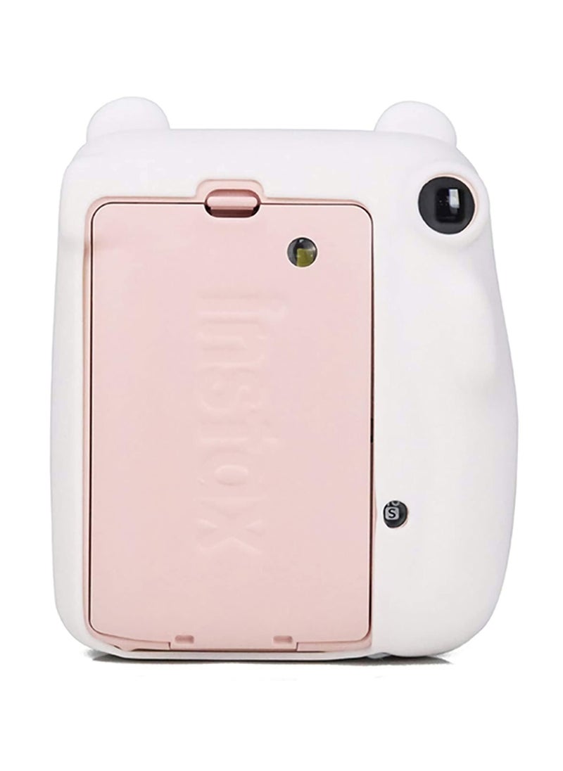 Y&D Camera Case for Fujifilm Instax Mini 11, Polaroid Silicone Cute Boys Girls Men Women Scenery Photos Pictures (Bear)  - Image 5