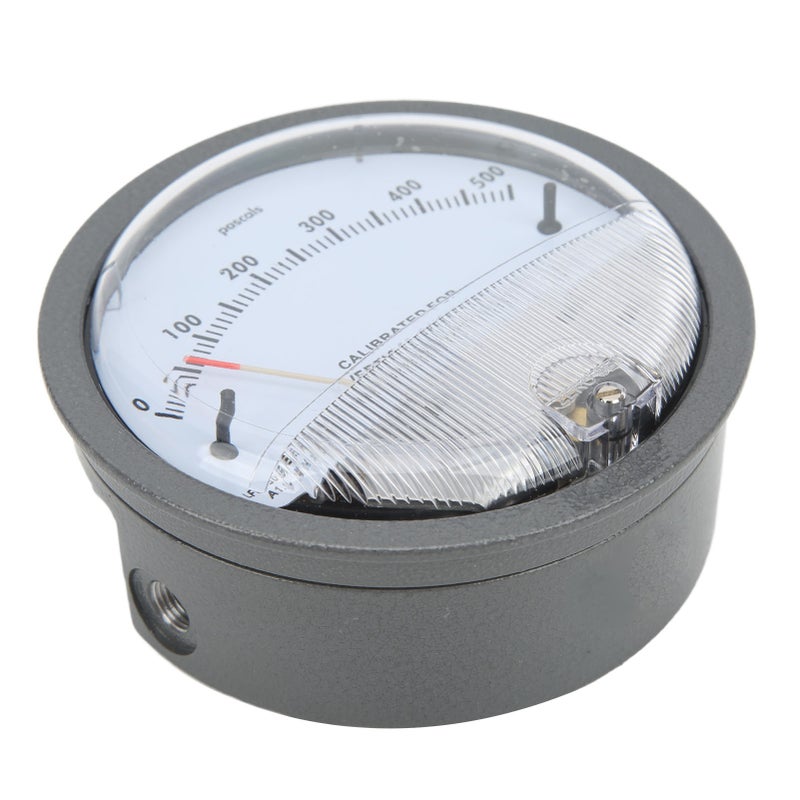Differential Pressure Gauge Dial High Accuracy 1/8in NPT Aluminium for Electronics - Image 1