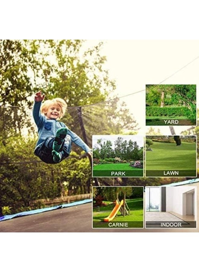 Rainbow Toys RBW TOYS Trampoline, Kids Trampoline Fitness Exercise Equipment Outdoor Garden Jump Bed Trampoline With Safety Enclosure (12 FT) - Image 4