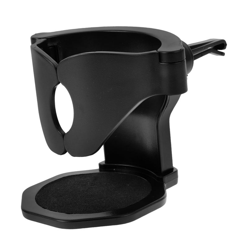 Universal Car Cup Holder Black for Water Bottles and Mugs Easy Installation All Vehicles - Image 2