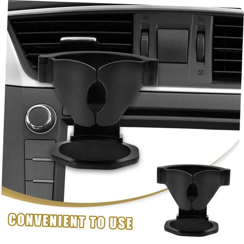 Universal Car Cup Holder Black for Water Bottles and Mugs Easy Installation All Vehicles - Image 3