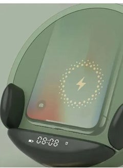 Sofa Wireless Charging Bluetooth Speaker Subwoofer Computer Desktop Jack Alarm Clock Retro Small Stereo